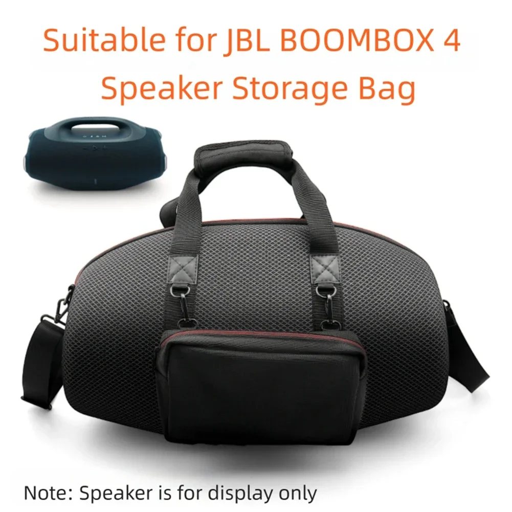 

Чехол для переноски динамика JBL BOOMBOX4 с боковой портативной сумкой для хранения аудио для путешествий на открытом воздухе, аксессуары для динамиков