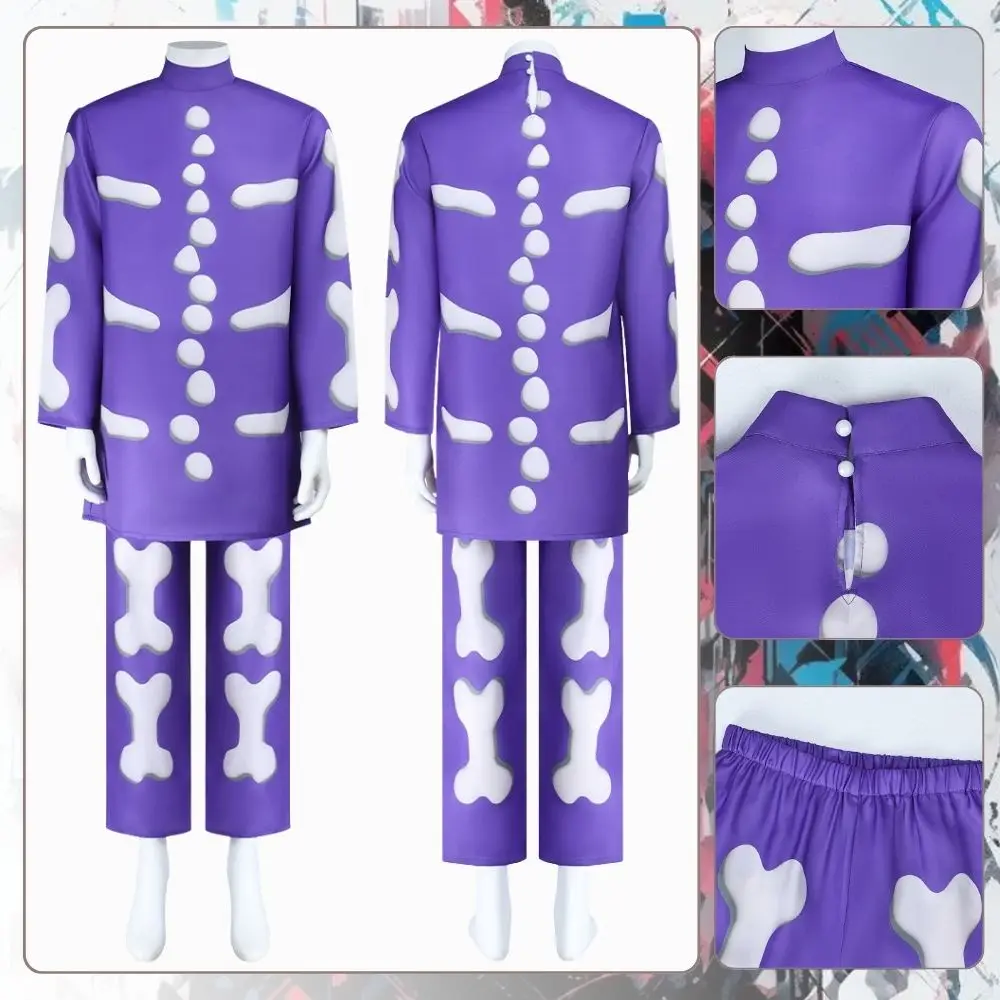 

Рождественский костюм «Кошмар», костюм для косплея, фантазия, маскировка для взрослых, мужской топ, брюки, наряды для ролевых игр, карнавальный костюм на Хэллоуин