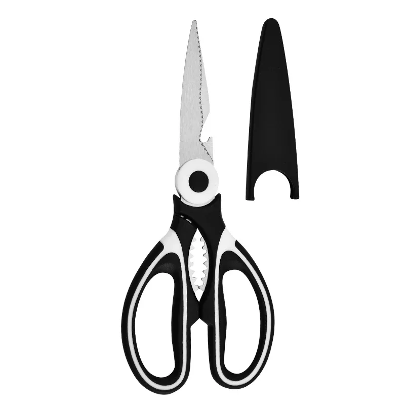 Kitchen Scissor Heavy Duty Kitchen Raptor Meat Shears,Dishwasher Safe Cooking Scissors, Stainless Steel Multi-function Scissors
