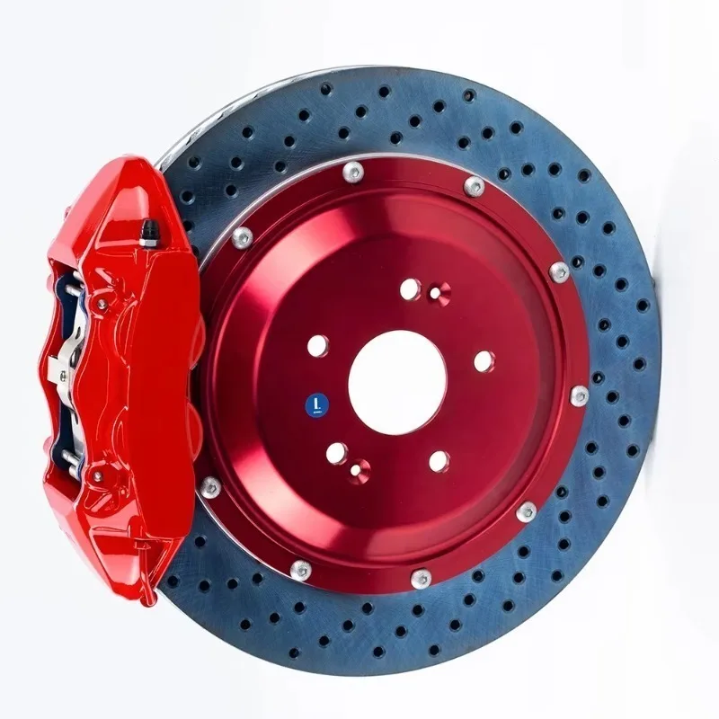 

High Performance 4 Pot Brake Racing 4 Piston Brake Caliper Gt4 Big Brake Kit for E36 E46 M3