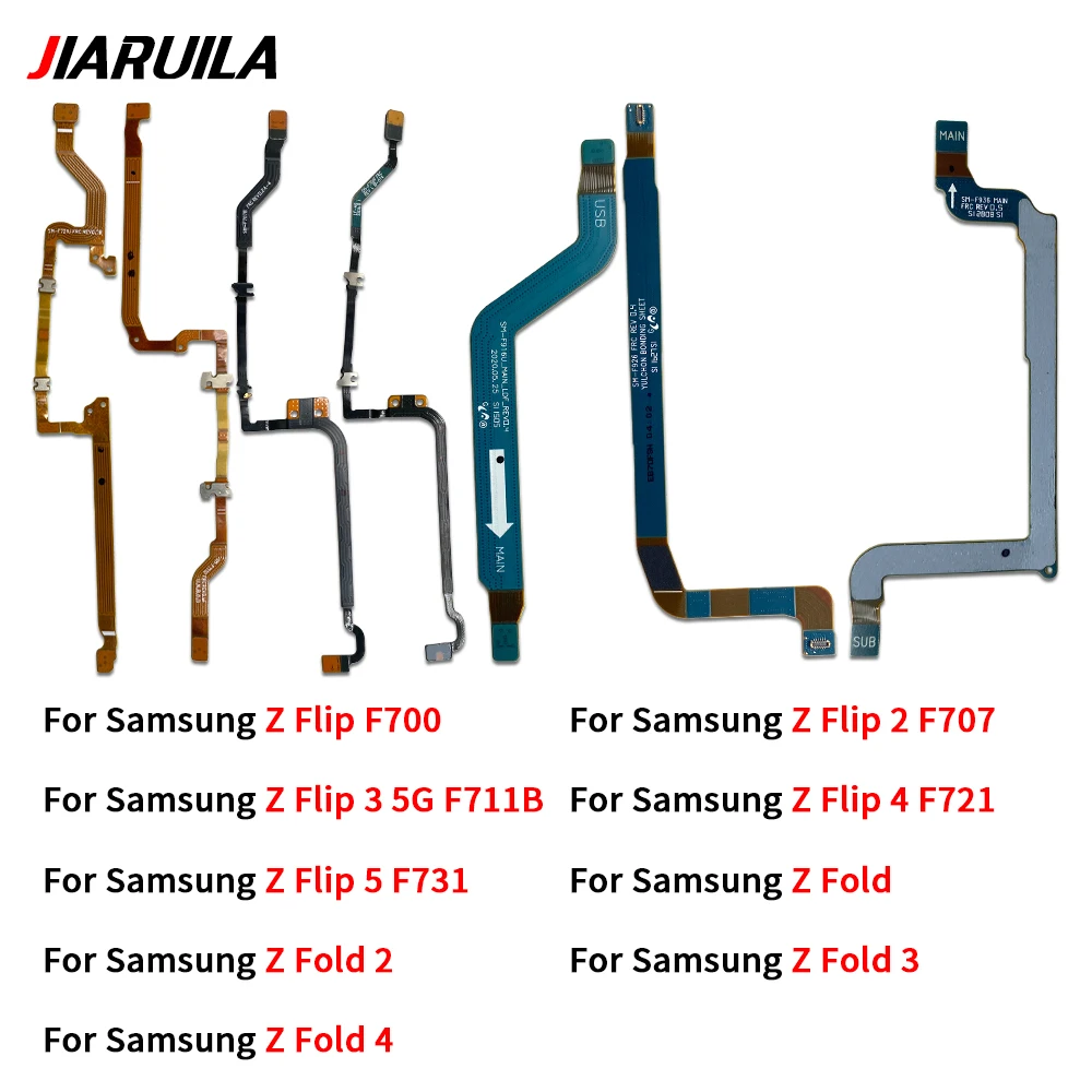 Wi-Fi Signal Antenna Main Board Connector Motherboard Flex For Samsung Z Flip 2 3 4 5 F707 F711B F721 F731 F700 / Z Fold 2 3 4 5