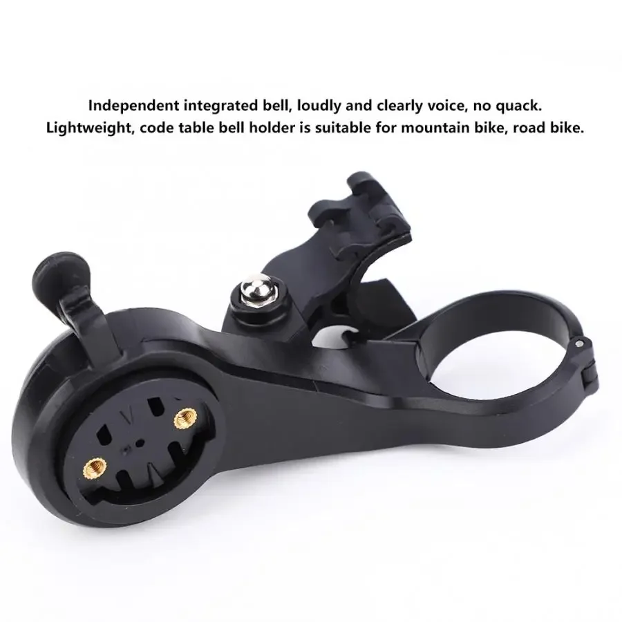 Cycling Bike Computer Mount With Bell Bike handlebar Mount Holder GPS Speedometer Gopro Camera Holder For GARMIN CATEYE Bryton