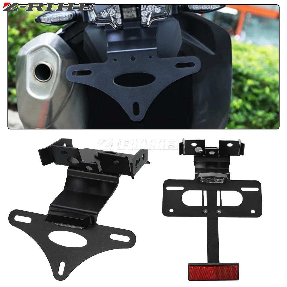 

Motorcycle For KTM 690SM 690SMC 690SMC-R 690 Enduro R SMC SMCR 2019-2024 CNC Rear License Plate Holder Bracket Frame Accessories