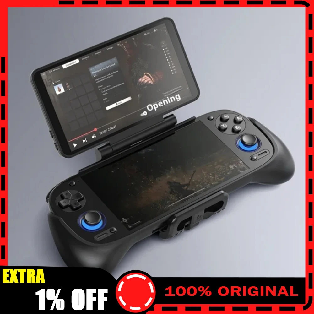 Retroid Pocket RP Dual Screen 5.5Inch AMOLED Touch Screen Back Clip Design Add-on Expand Screen For RP4Pro/RP Mini/RP MiniV2/RP5