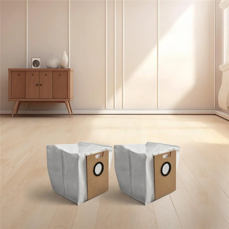 MAKE-Sacchetto per la polvere per TP-Link Tapo RV30 Max Plus/RV20 Max Plus/Lydsto R1 Edge/Miwhole M9 Lite/Roidmi Eve Rook Robot aspirapolvere 5 pezzi