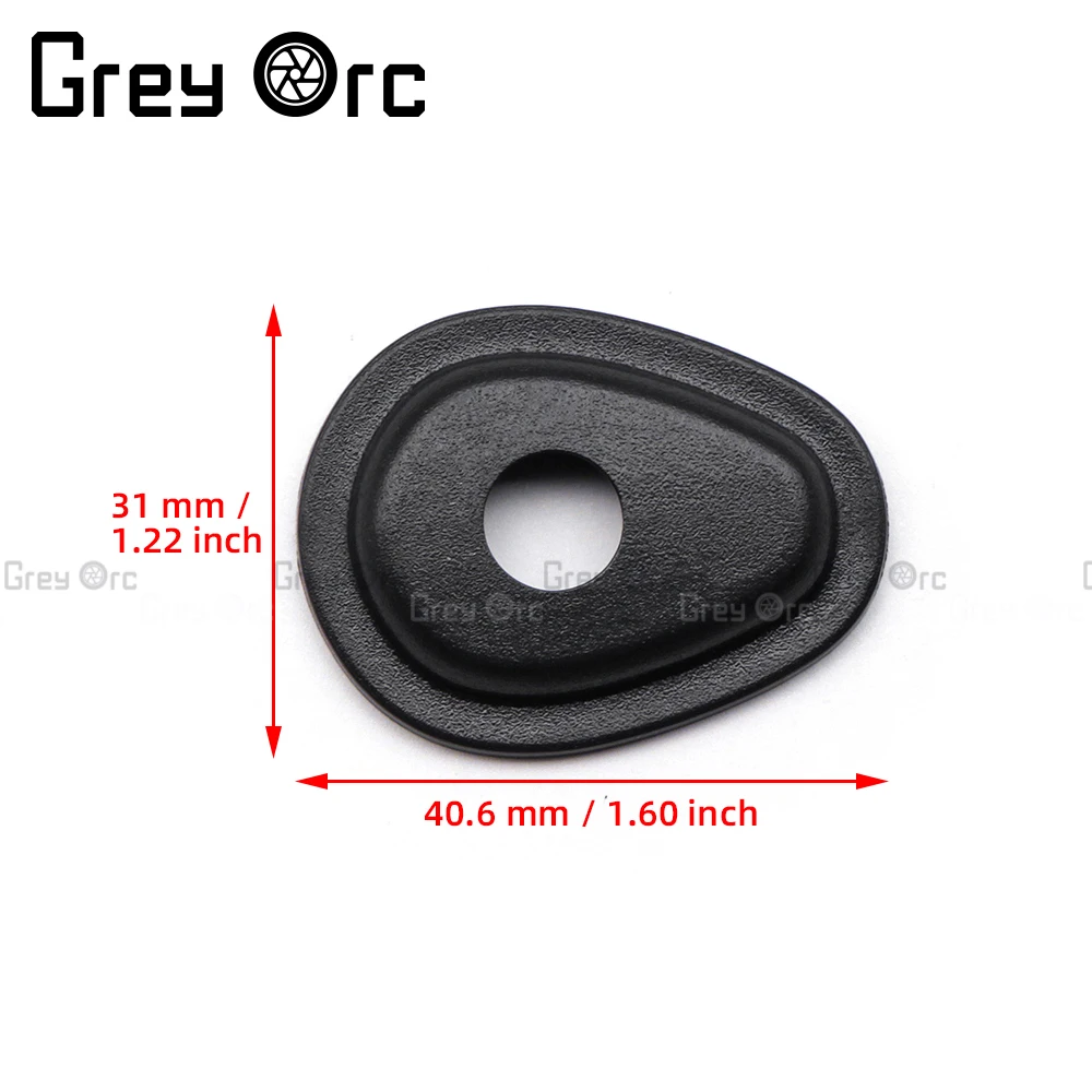 دراجة نارية الأمامية والخلفية LED بدوره إشارات الفواصل محول شيم مؤشر مصباح لياماها دراجة نارية الملحقات