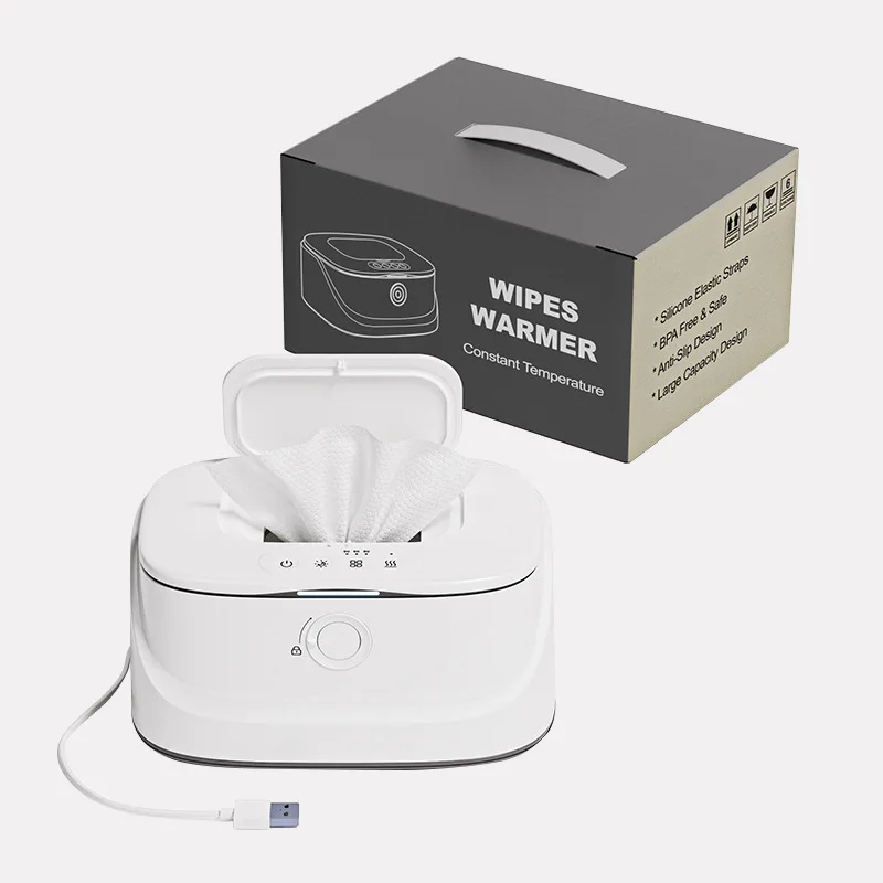 Детский нагреватель влажных салфеток с постоянной температурой, изолированная коробка для влажных бумажных полотенец, ночник, интеллектуальная регулируемая температура