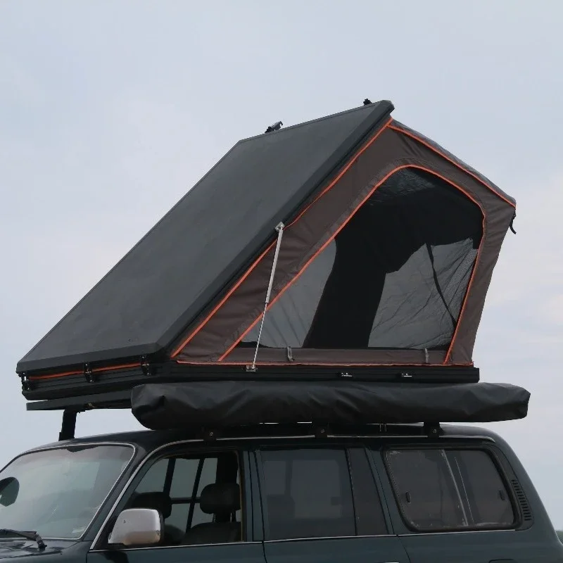 2026 Hard Shell Quick Auto-Open Roof Top Tent Aviation Aluminum Honeycomb Platform 420D Oxford Four-season Double Layer Waterpro