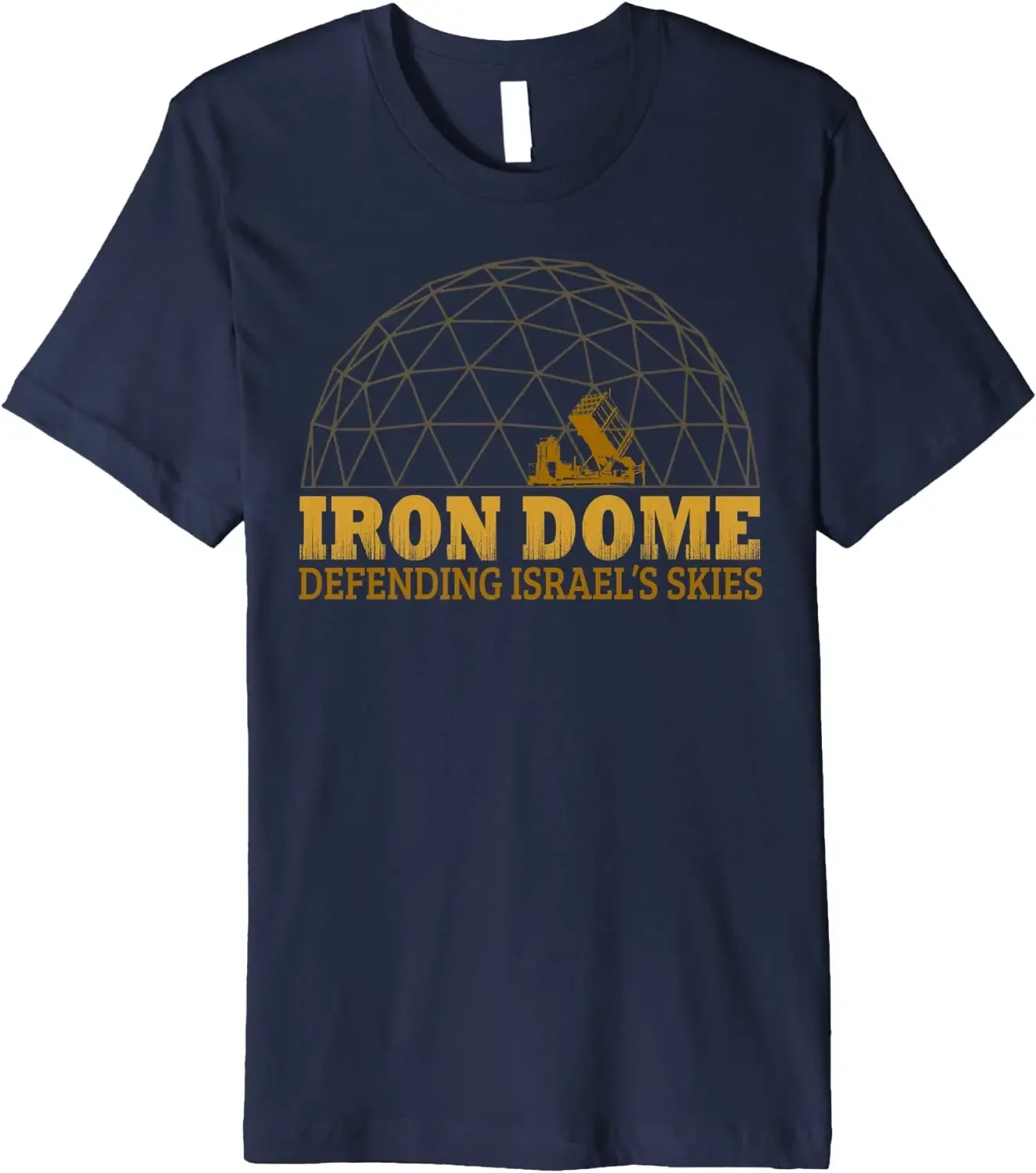 Israel Defense Force IDF Iron Dome Air Defense System T-Shirt 100% Cotton O-Neck Summer Short Sleeve Casual Mens T-shirt