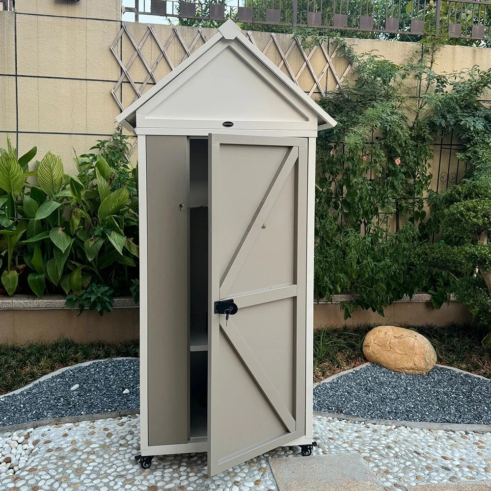 

Balcony Terrace Storage Cabinet Outdoor Tool Room Metal Large Locker Sunscreen Rain Protection Sunscreen Sundries Courtyard
