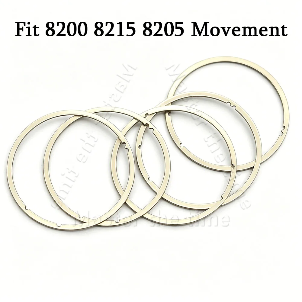 8200 8215 8205 Movement Steel Spacer Ring 2/5/10PCS Watch Dial Repair Spare Parts Watch Accessories For Daily Maintenance