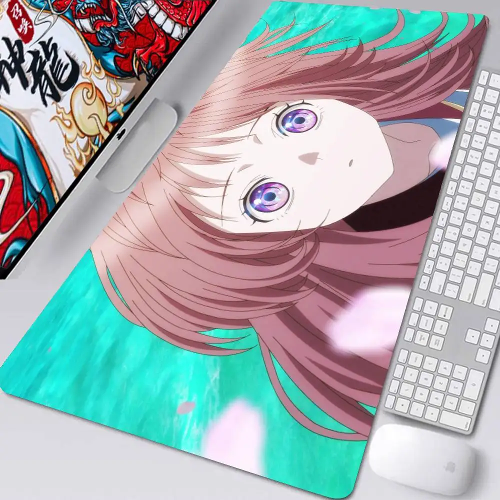 The Girl I Like Forgot Her Glasses Mousepad Non-slip Suitable For Office Computers Laptops E-sports Game Desk Mats XXL Keyboard