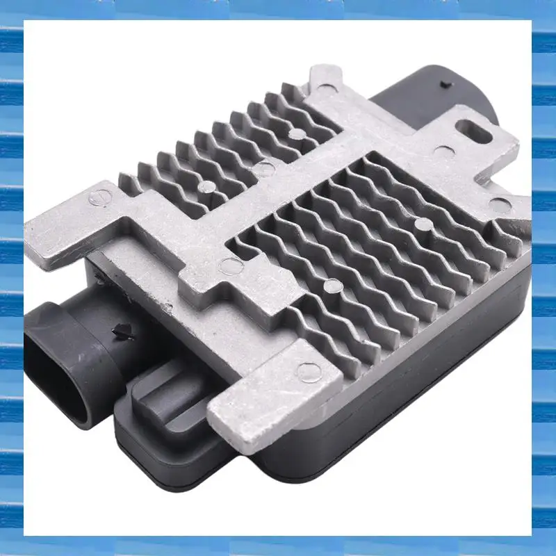 

AT53 1 шт. релейный модуль управления вентилятором охлаждения двигателя черный и серебристый пластик + металл для Ford Edge Lincoln MKX 7T43-8C609-AB 7T4Z-8B6