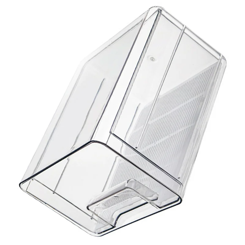 

【24 Hours Sale】2X Plastic Fruit Vegetable Storage With Drainer Fridge Organizer Keep Fresh Food Container ,Single Layer