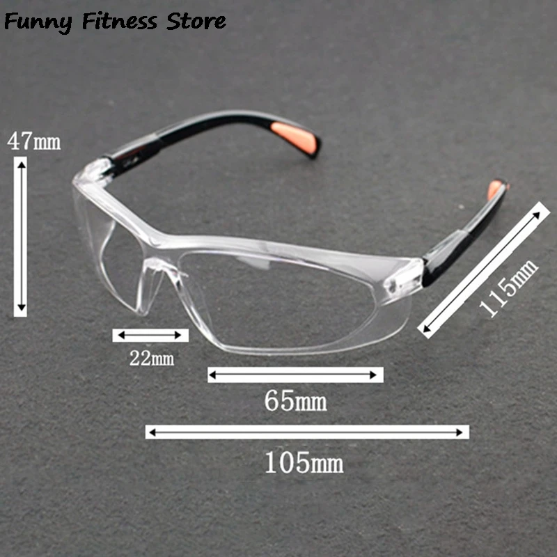 Windproof Waterproof Goggles Outdoor Cycling Glasses Transparent Visually Eyewear Eyes Protector for Bicycle Bike Motorcycle