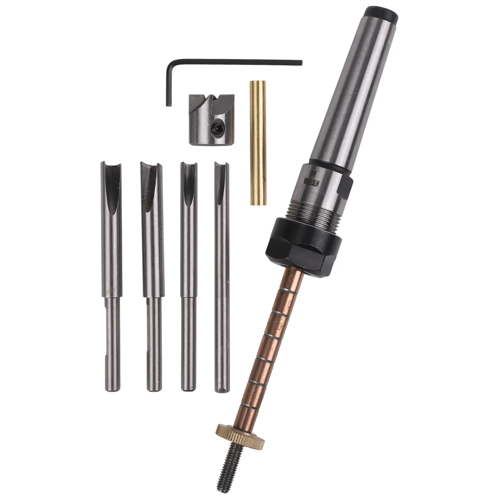 7mm Drill Bit Pen Turning Mandrel Cutting Head With Adapter For Handheld Drills Carpentry Cutting Tools Drilling Tools
