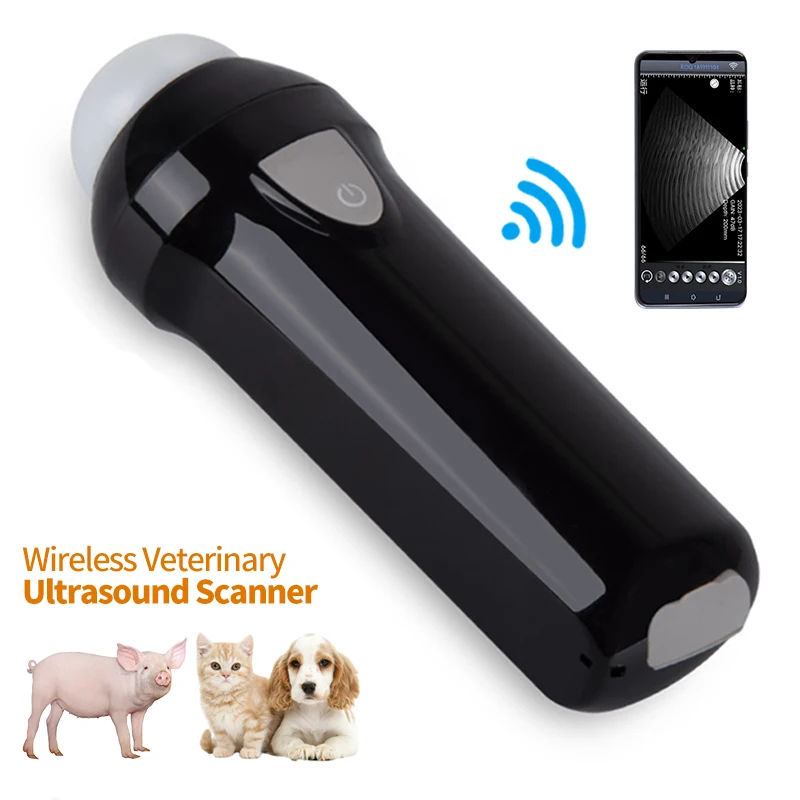 Wireless Mechanical Veterinary Ultrasound Scanner Portable Pregnancy Test Handheld Ultrasound Machine Pig Sheep