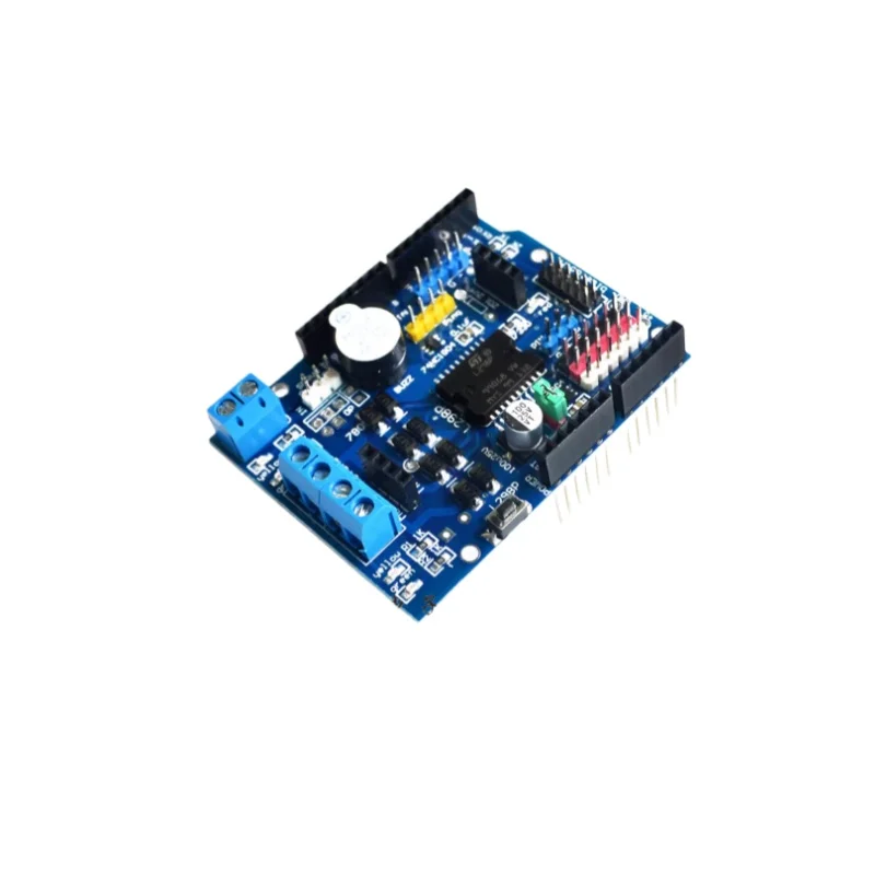 

L298P Motor Shield Stepper DC Motor Drive Module Expansion Board Arduino 68*53mm