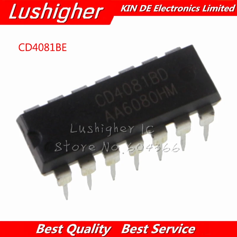 20PCS CD4081BE CD4081BD DIP14 CD4081 DIP IC New Original