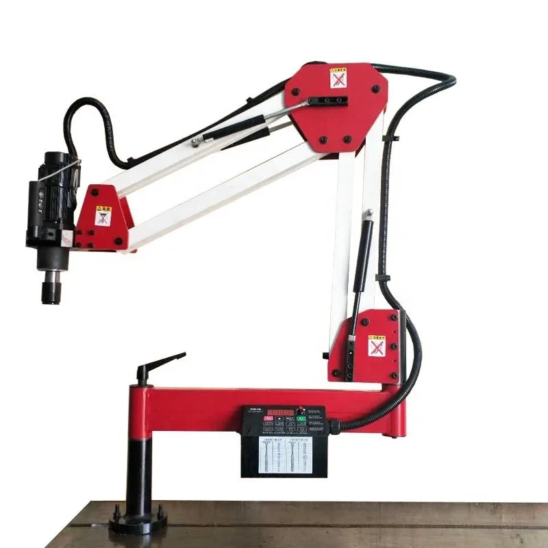 M3-M16-M20 CNC Tapping Servo Motor Electric Tapper Drilling With Chucks Easy Arm Power Tool Threading Machine