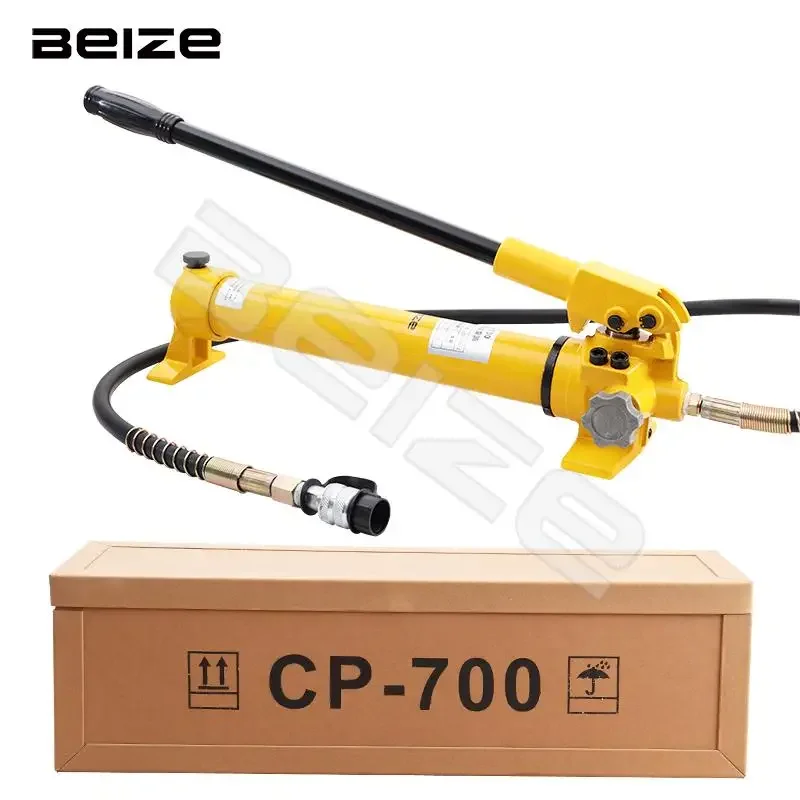 Hydraulic Hand Pump CP-700 High Pressure Manual Hydraulic Pump Can Work with Crimping Head, Pressing Head and Cutting Head