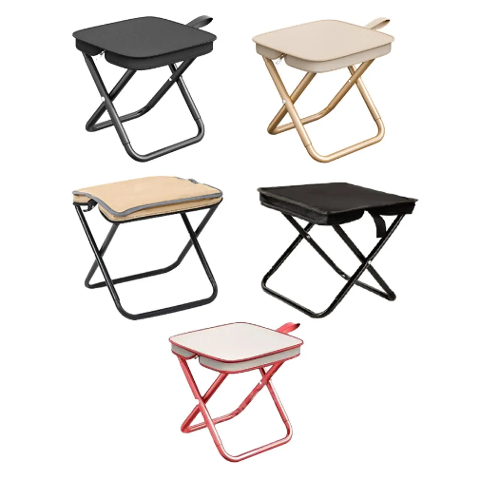 

Camping Stool Seat Portable Chair Mini Folding Stool Lightweight Small Foldable