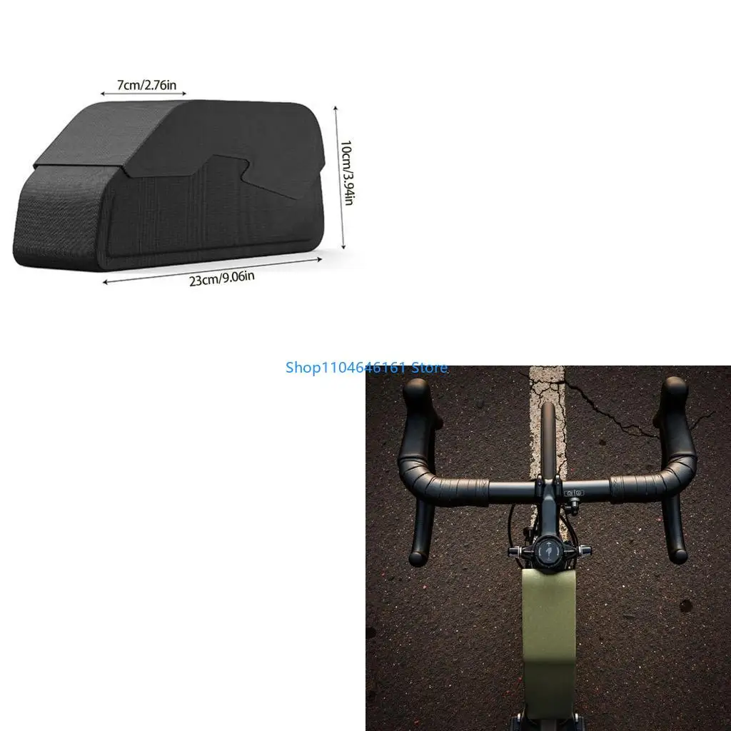 

Bikes Front Frame Bag Bicycles Front Top Tube Storage Bag Cycling Tool Front Saddles Bag for Mountain Bike