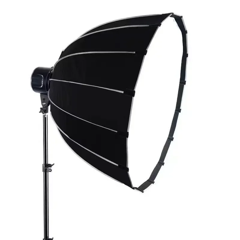 90CM Deep Mouth Parabolic Soft Light Box Live Photography Soft Light Light Quick Installation Photography Equipment