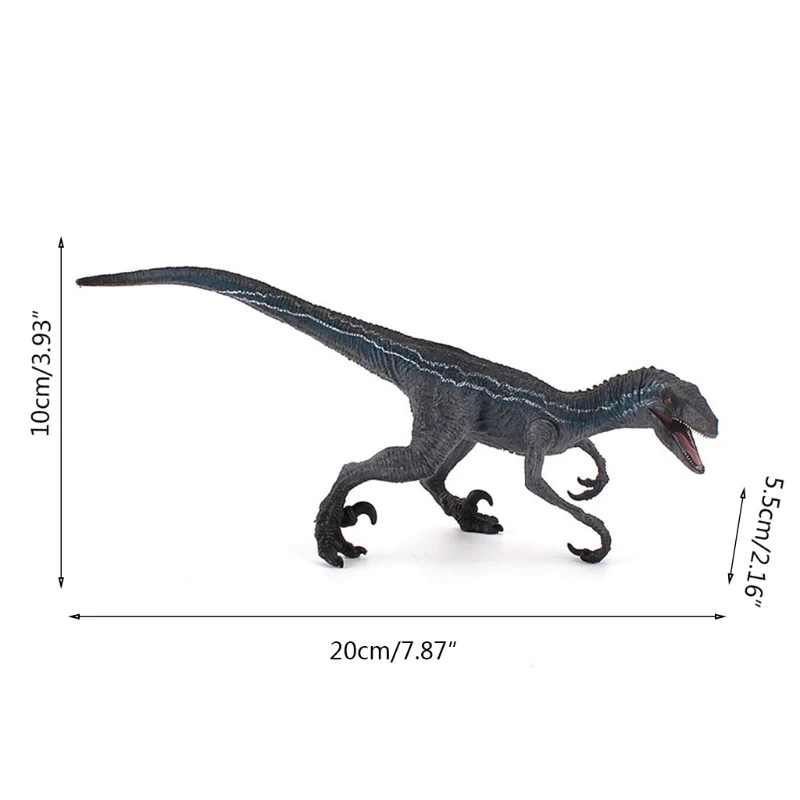 Velociraptor Hình Mô Phỏng Động Vật Tương Tác Thực Tế Trẻ Đồ Chơi Khủng Long Mô Hình Thu Nhỏ Sở Thích Thu Quà Tặng