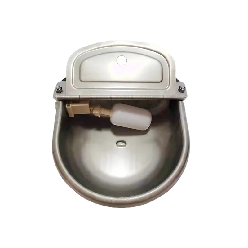 Stainless steel drinking bowl for cattle thickened water dispenser automatic drinking bowl for cattle, horses and sheep