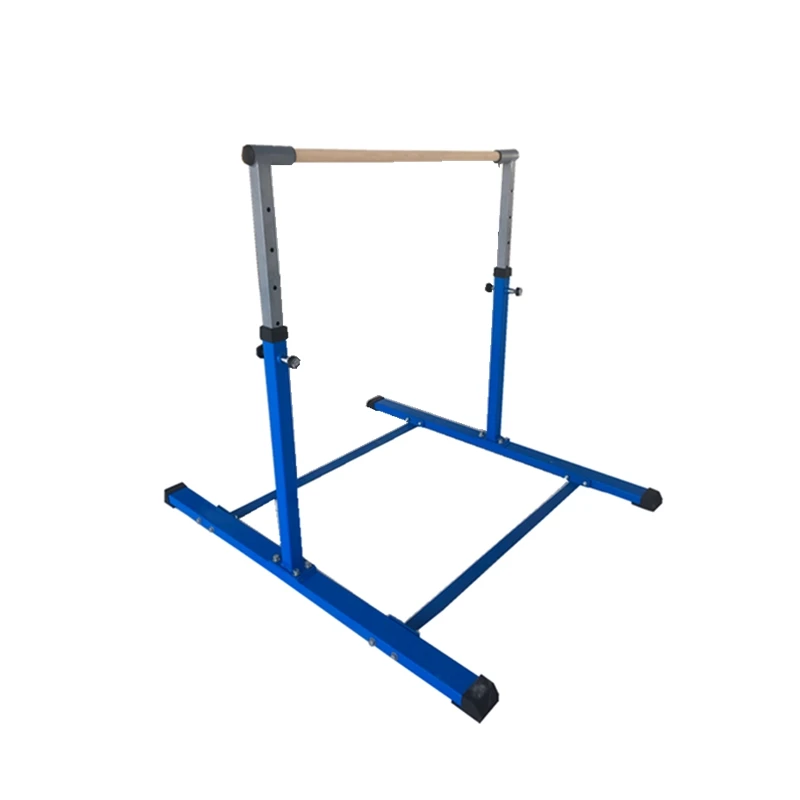 Equipamento de ginástica interno/externo Barra horizontal ajustável para musculação infantil Barra Kip