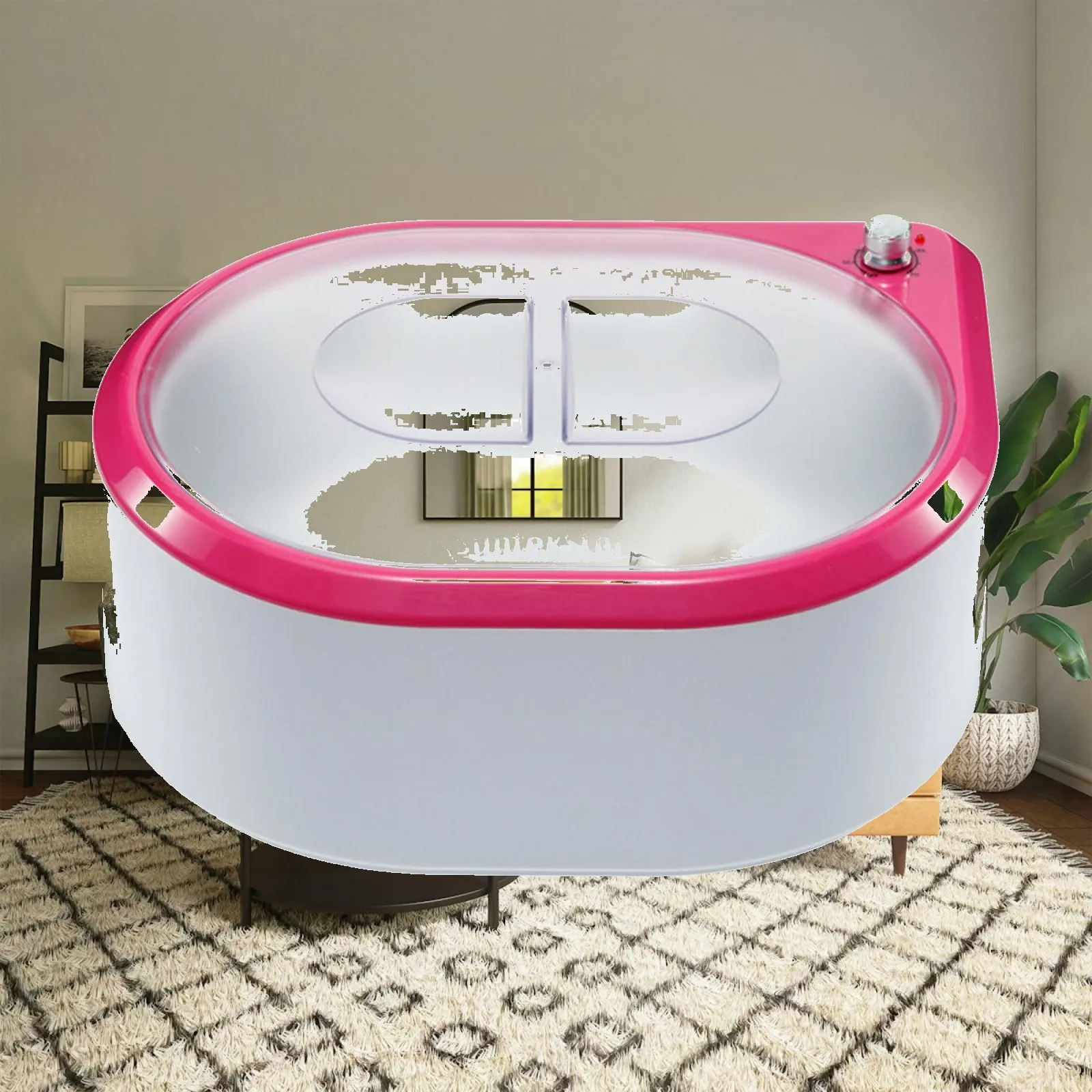 Adjustable Temperature Paraffin Waxing Machine Aluminum Liner Large Capacity Wax Heater Spa Bath for Dry Skin Soothe