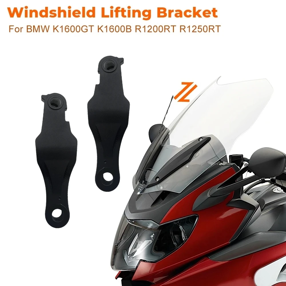 Motorcycle Windshield Fairing Windscreen Wind Deflector Lifting Mount Bracket Holder For BMW K1600B K1600GTL R1200RT R1250RT