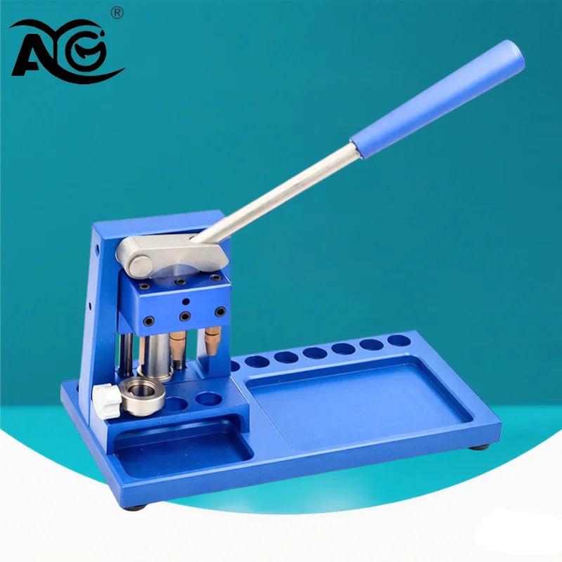 

AG Portable Dental Handpiece Repair Tools Professional Maintenance Kit with Aluminum Box Dental Handpiece Removal Tool