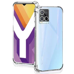 For VIVO Y33s Case 2021 Silicone Soft Shockproof Transparent Cover For Vivo Y33S Clear Phone Cases For vivo Y33s Fundas Coque