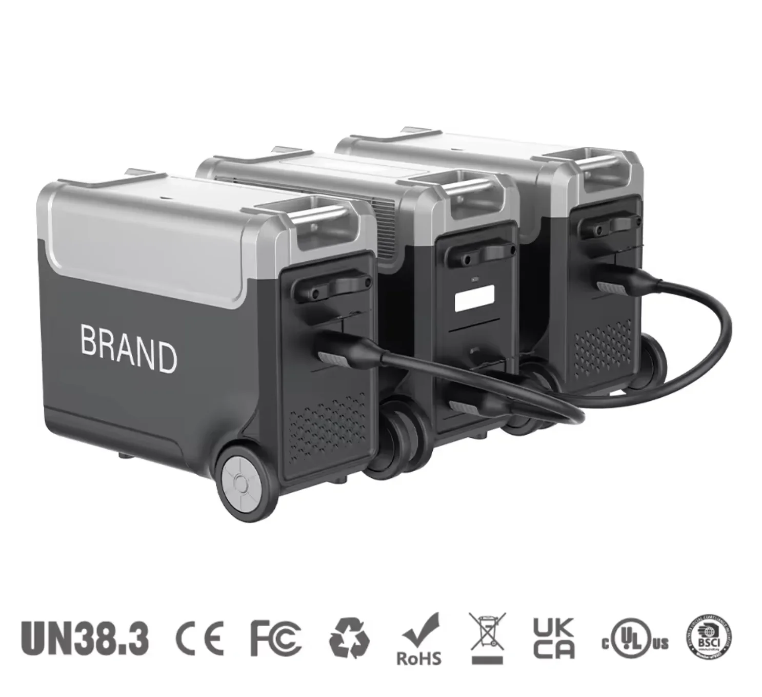 Portable Home Energy Storage Power Station Solar Panel Car Power Source MPPT Jump Starter External Battery Flashlight