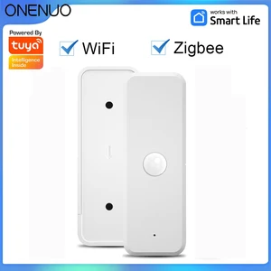 Sensor de movimiento WiFi o Zigbee Pir Motion Home Smart Human Human Infrarroed Detector Security Tuya Smart Life funciona con Alexa Google Home 8 Mejor sensor de presencia de ventas Zigbee - №2