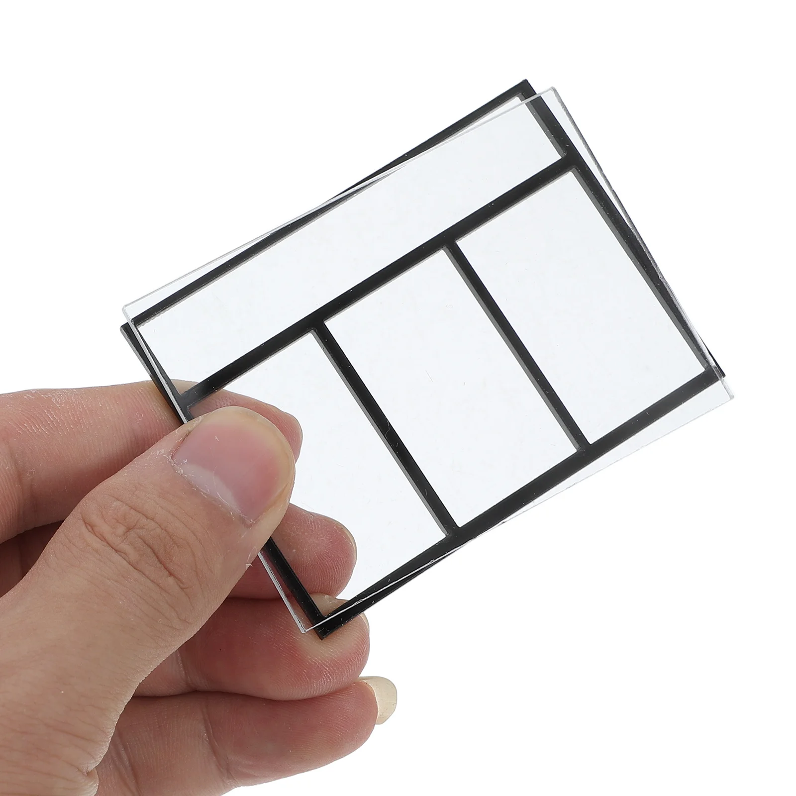 

2Pcs Mini Scale House Windows Hand-Assembled Realistic Small Window Frames for DIY Miniature House Craft Supplies