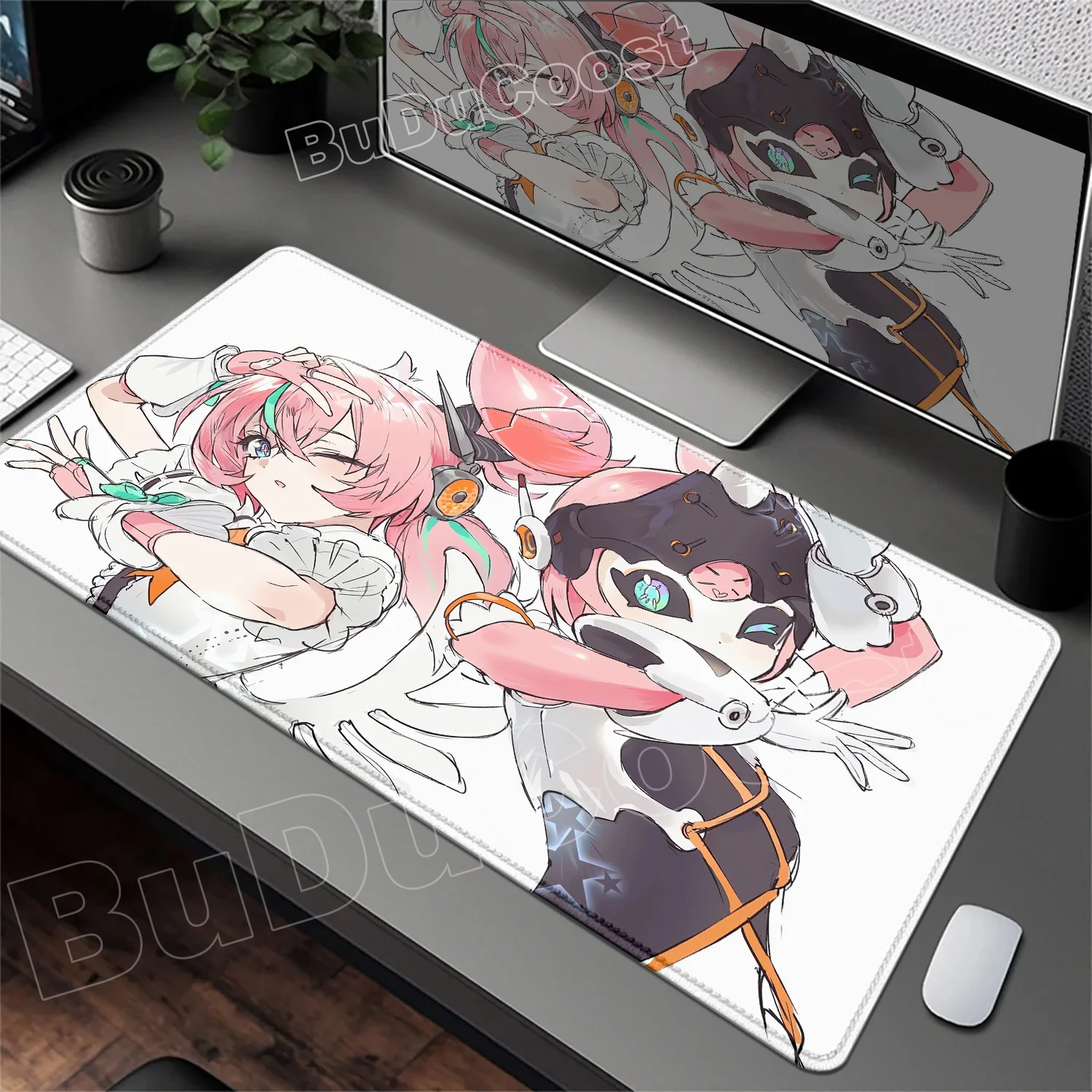 New Zzz Mouse Pad Office Laptop Anime Rubber Game Desk Mat Computer Zenless Zone Zero Aria Chinatsu Keyboard Pad Kawaii Mousepad