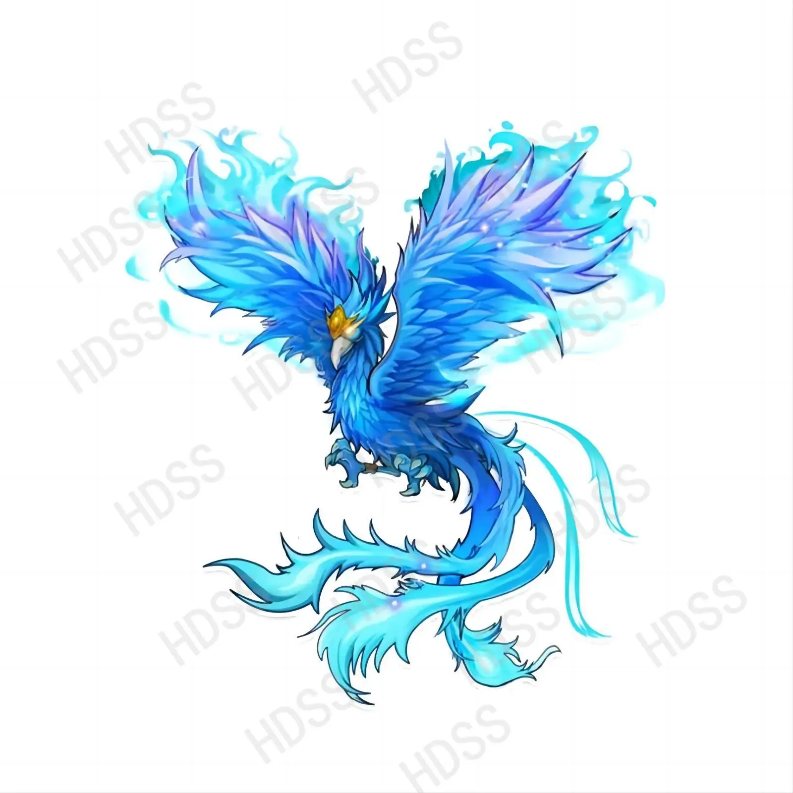 

HDSS- Interesting Birds Feather Phoenix Wings animal Car Sticker Motorcycle Laptop Vinyl Decals/2019