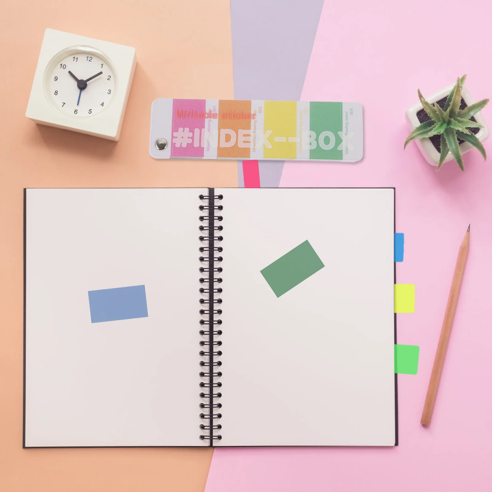 

Household Book Tabs Compact Writable Index Tabs for Organizing Files Notes Classification Highlighting Points in Books