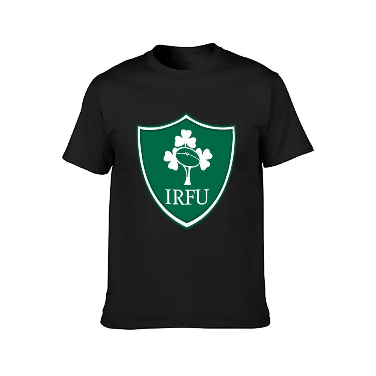 IRFU-BEST BADGES-RUGBY T-Shirt Aesthetic clothing plus sizes cotton graphic tees mens plain t shirts