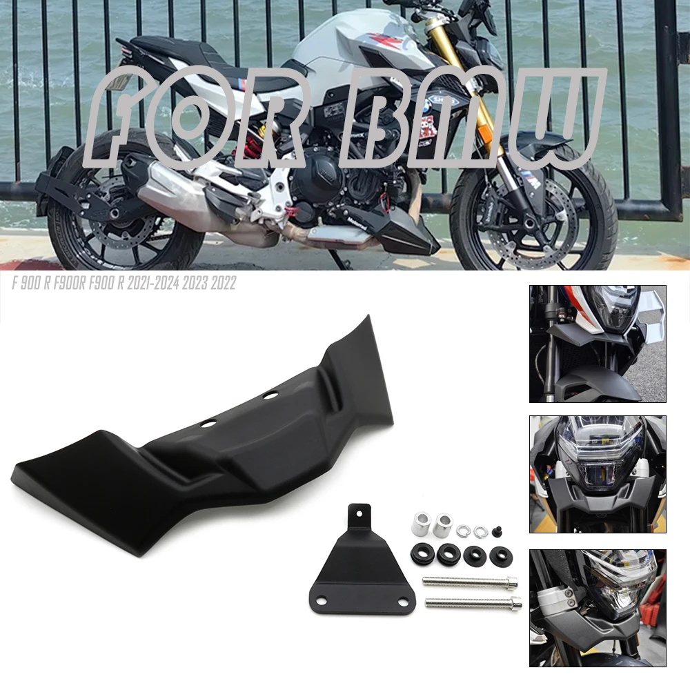 

Motorcycle Front Wing Spoiler Aerodynamic Naked Winglet Deflector Downforce For BMW F 900R F900R F900 R S1000R M1000R 2021-2024