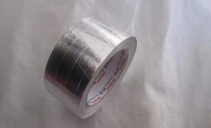 25meters Width 5cm Non-slip Aluminum Foil Adhesive Tape, Anticorrosive,Fireproof, Waterproof.Pipe Joint Sealing Anti-slip Strap