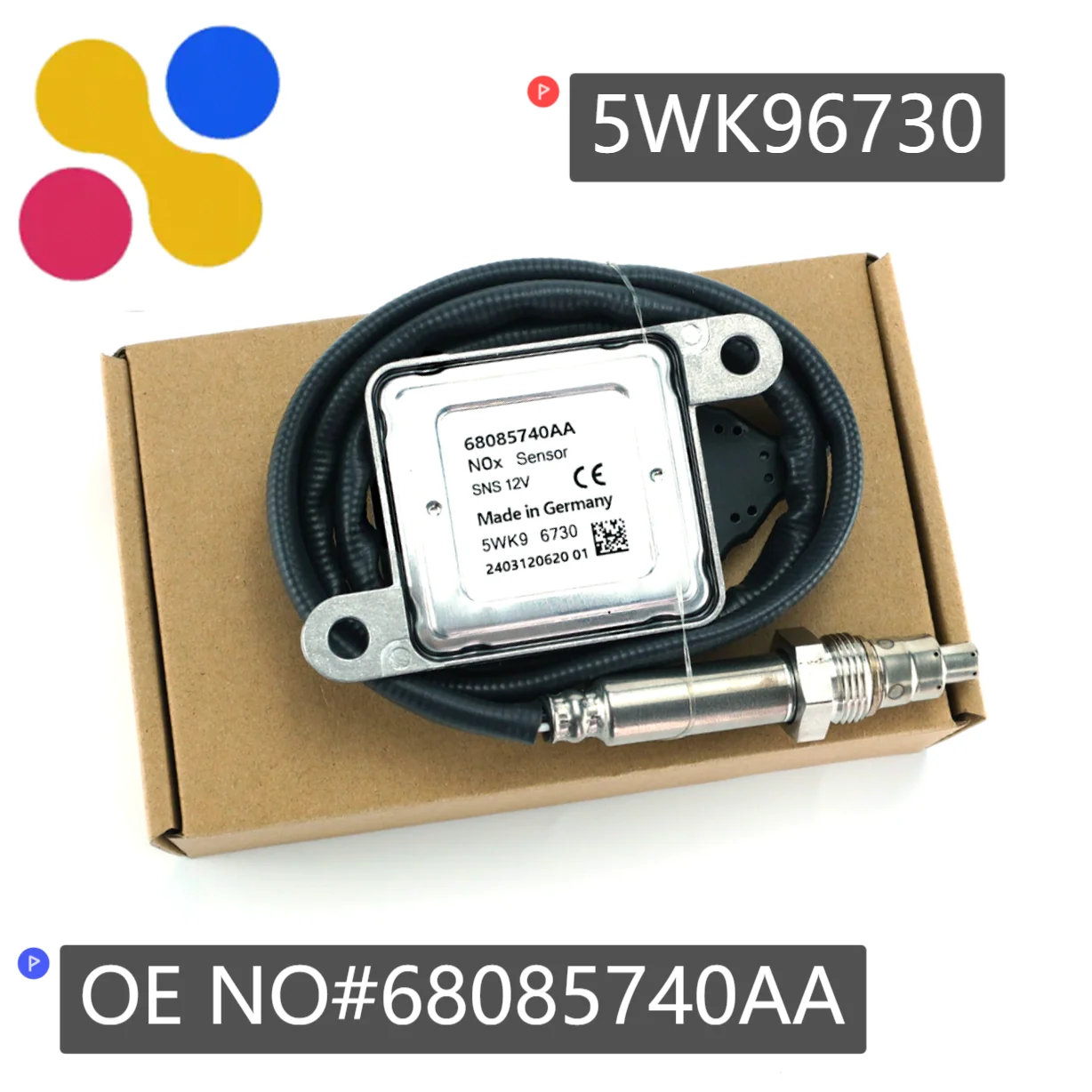 

NOX Sensors 5WK96730 68085740AA Exhaust Oxygen Sensor For Chrysler Dodge Ram 2500 3500 4500 5500 6.7L Diesel Truck Parts