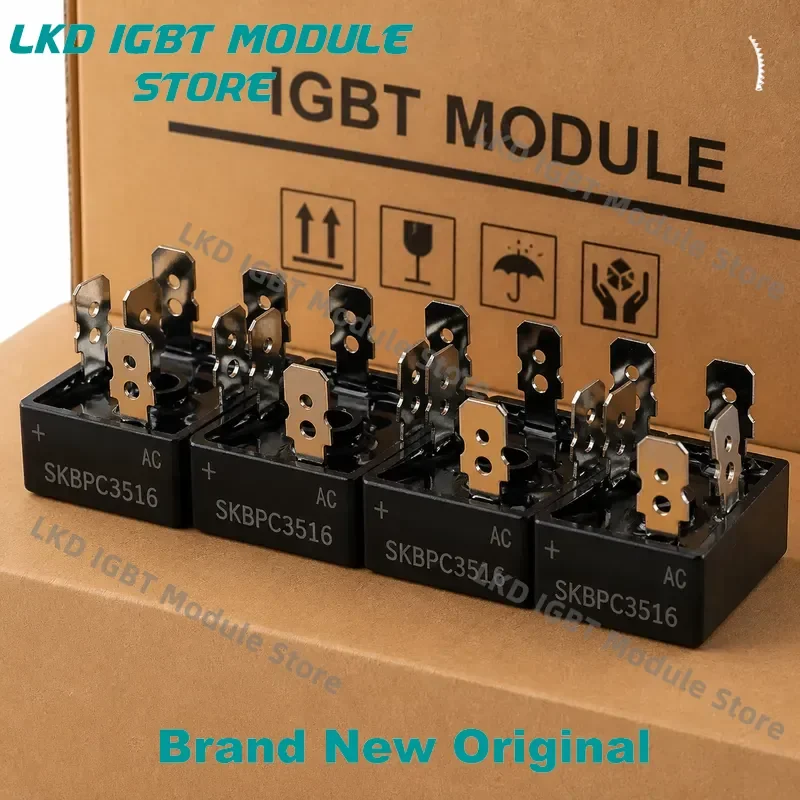 10pcs Lot for SKBPC3516 SKBPC3514 SKBPC3512 SKBPC3510 New Original Bridge Rectifier Diode