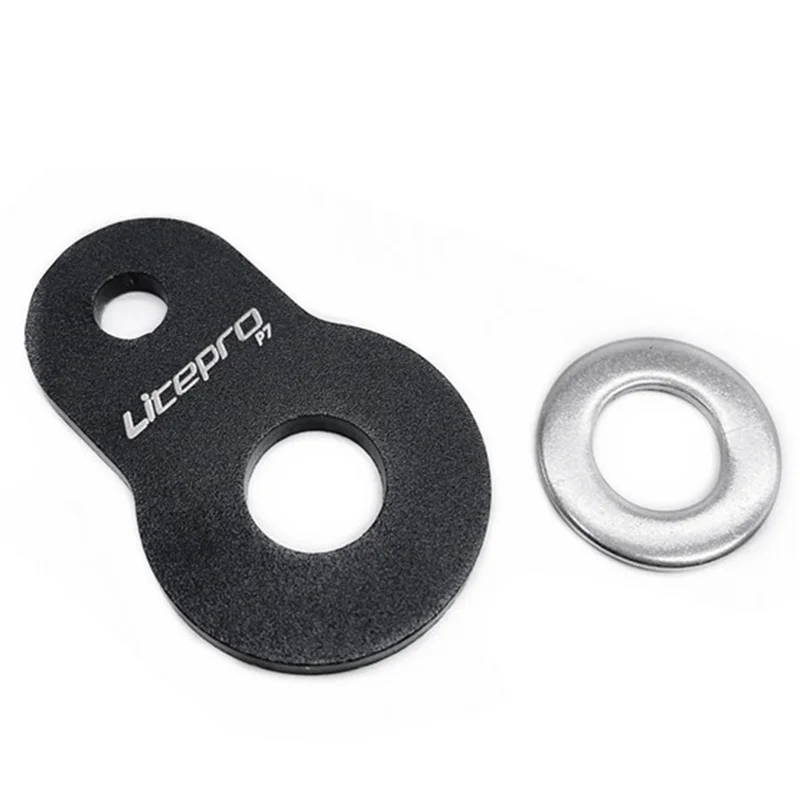 Litepro Folding Bike Magnet Adapter Aluminium Alloy Magnetic Buckle Conversion Seat for FNHON 1611 Bicycle Parts Black