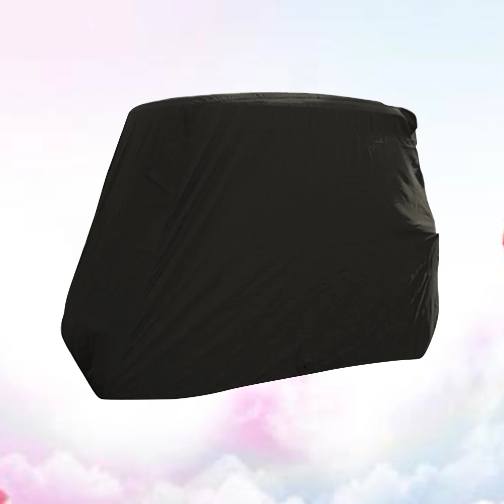 

Waterproof Cart Cover 4 Passenger Golf Cart Cover 210D Oxford Cloth 242X122X168Cm Heavy Duty Uv Resistant All Weather Protection
