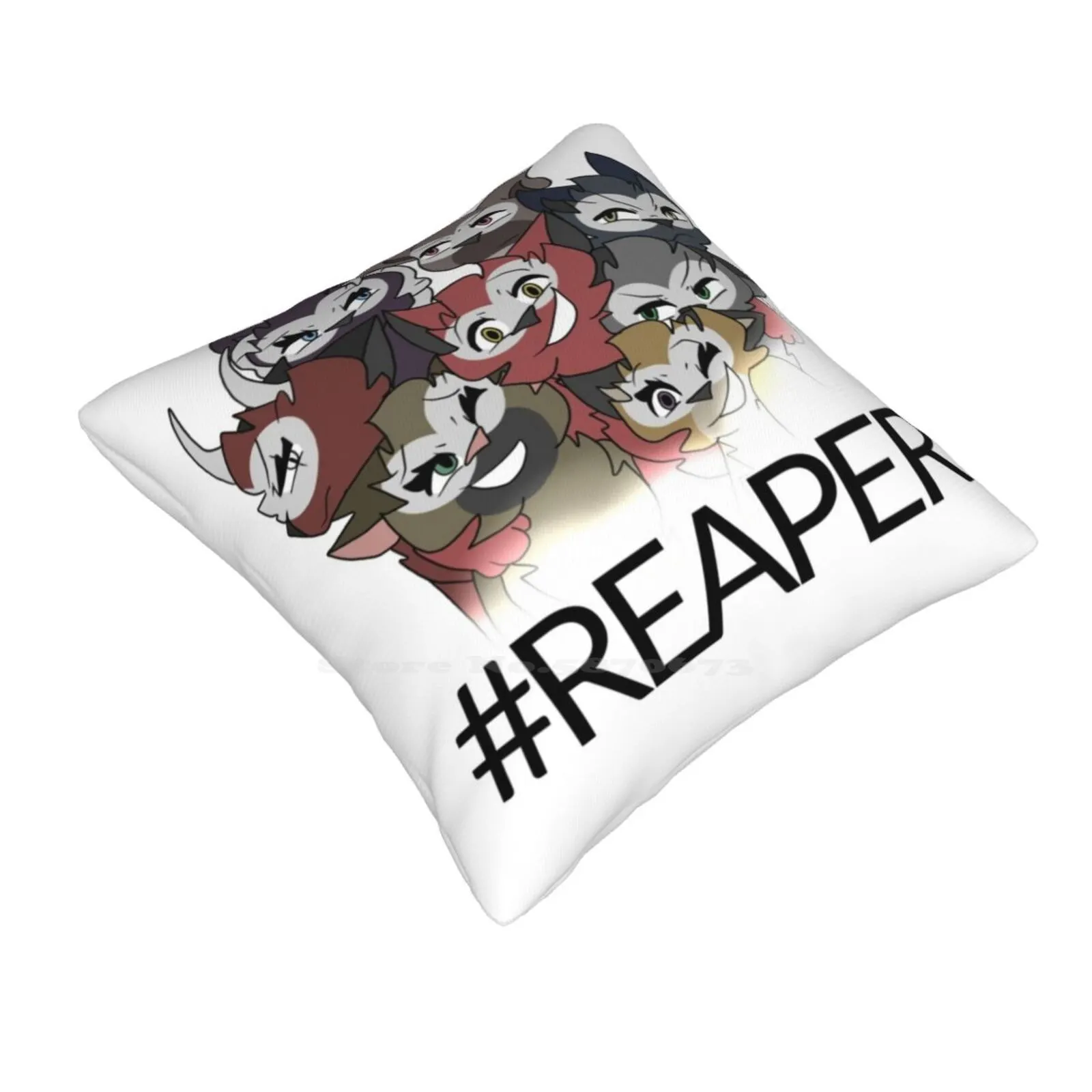 #Reapers Pillow Cover Hug Pillowcase Petpyves Animated Series Youtube Origins Twelve 12