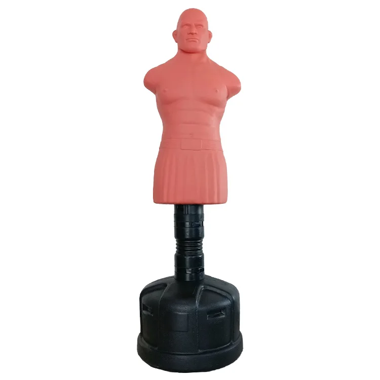 Professional Grappling Martial Arts Training Equipment Silicone bob Dummy Taekwondo Boxing Man Adjustable Punching Dummy